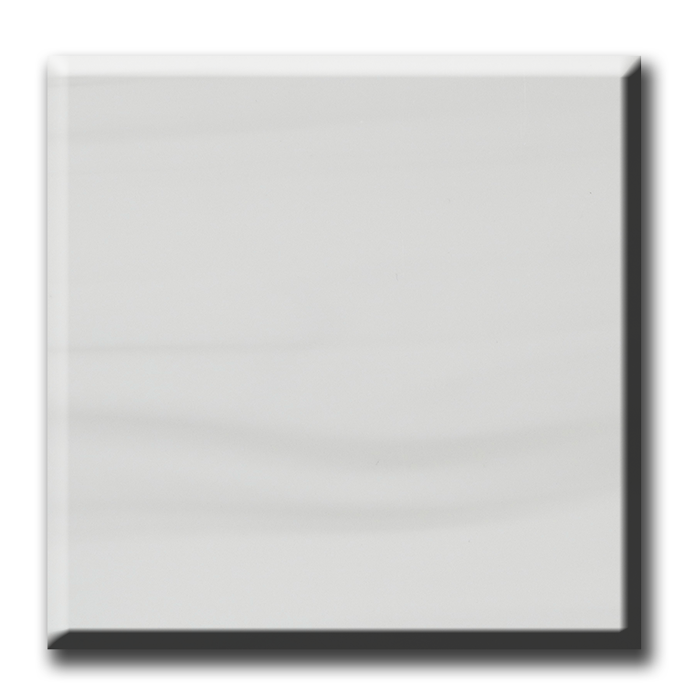 Hoja de superficie sólida de textura blanca de panel de pared de piedra de losas de acrílico de resina